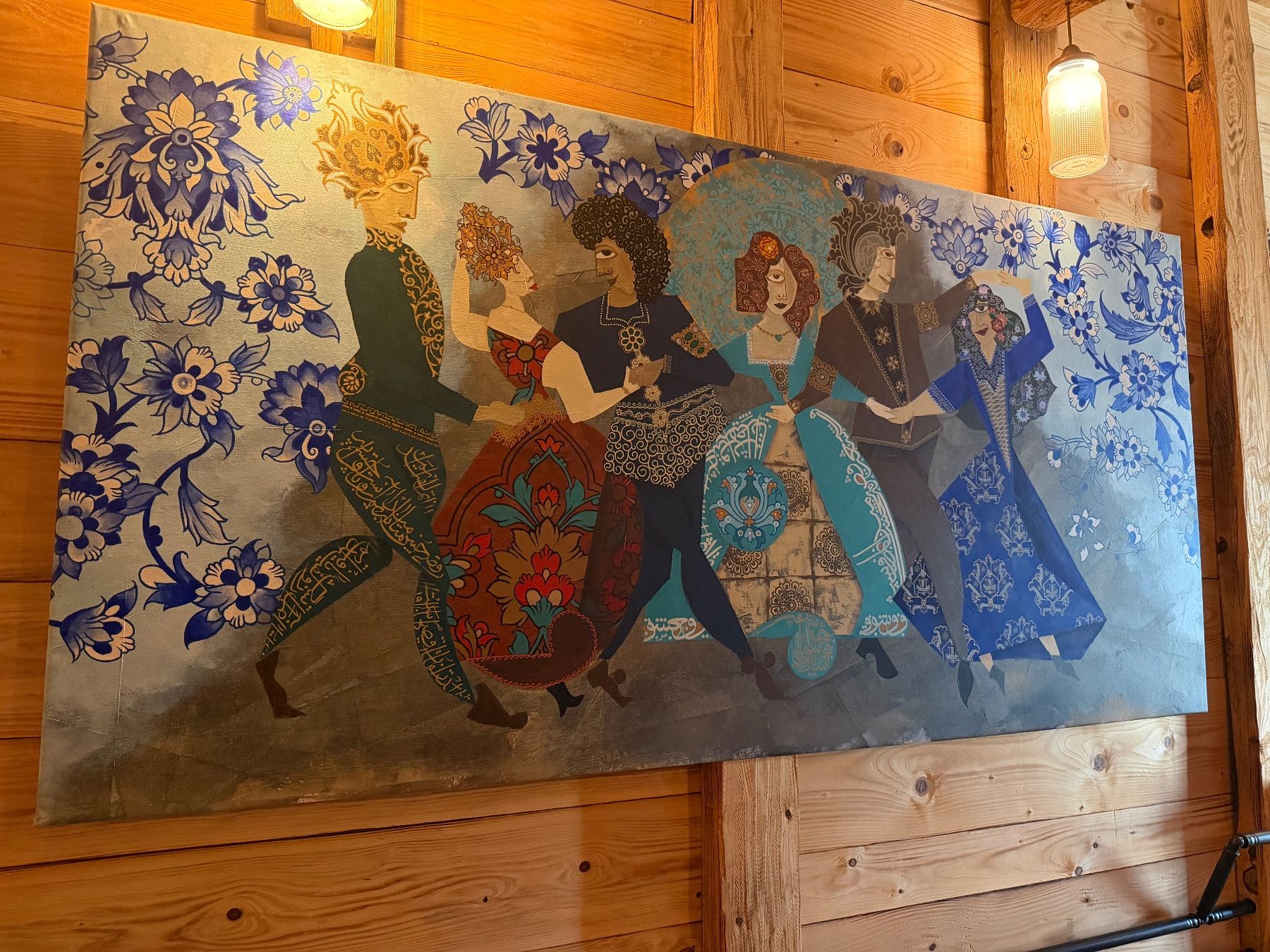 Gemälde: Handgemaltes Original Persische Tradition in moderner Kunst – Gebraucht aus Höri von ato_7v9f