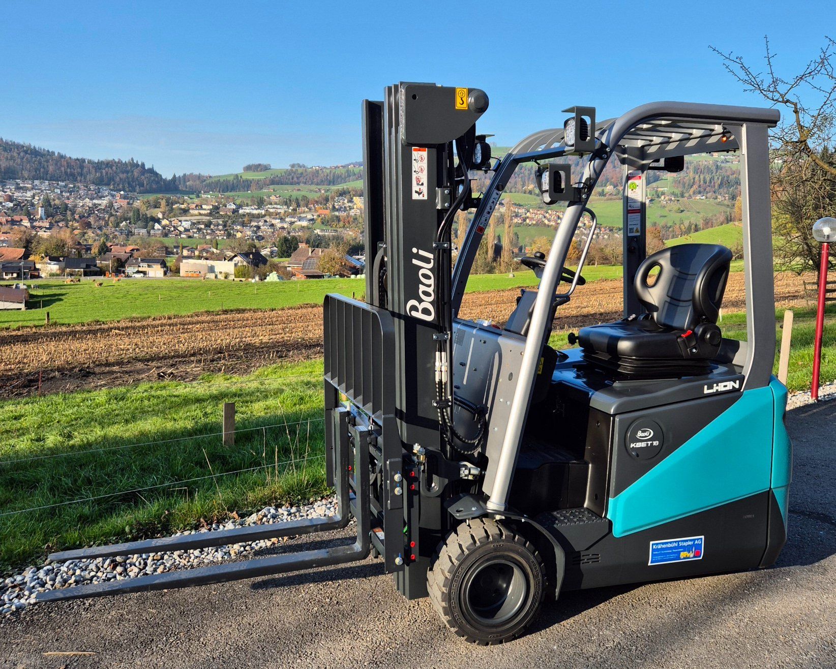 Carrelli elevatori e a forche: Stapler Baoli NEU Elektro 1.8 T mit TRIPLEX UND LITHIUM – Nuovo (secondo la descrizione) da Steffisburg venduto da Forkliftpower