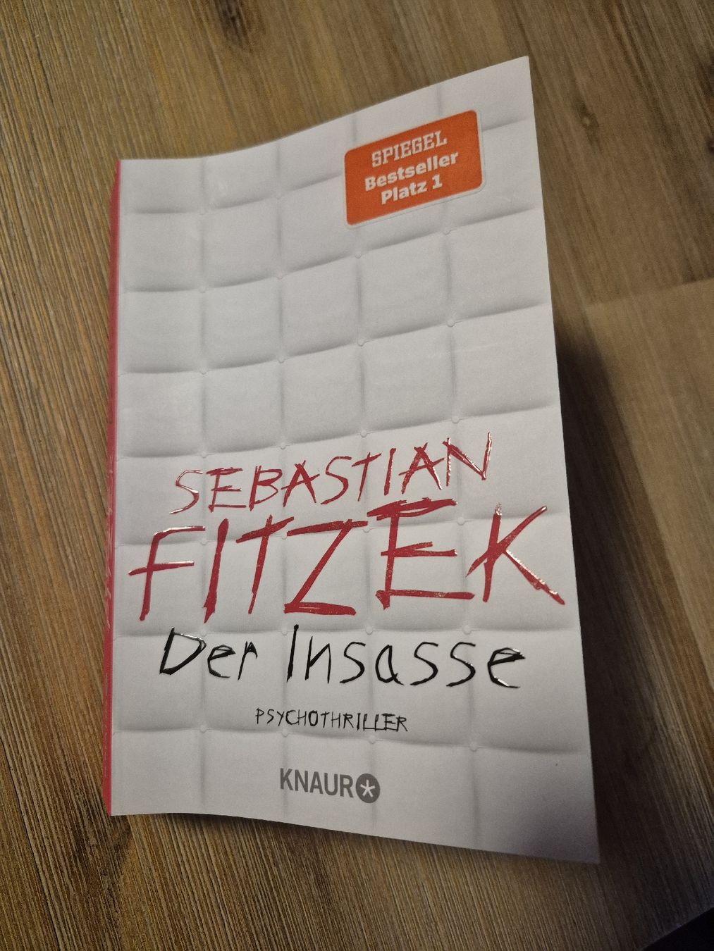 Libri: Der Insasse von Sebastian Fitzek – Usato da Gerlafingen venduto da nila44