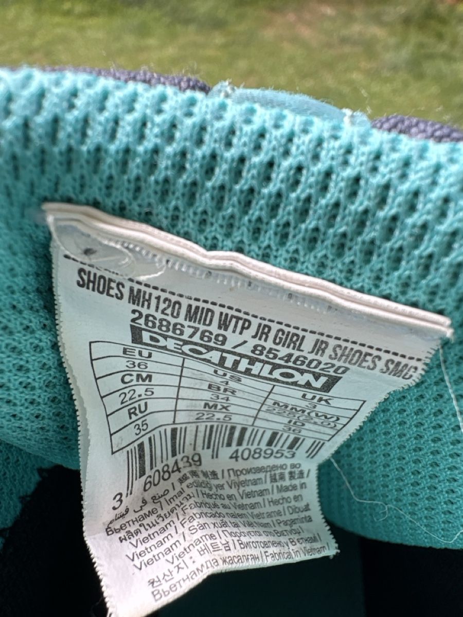 Decathlon Scarpe per ragazzi: Wanderschuhe Grösse 36 – Usato da Bern venduto da 24Sonne24 3