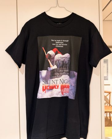 SILENT NIGHT DEADLY NIGHT Herren Film T-Shirt Grösse M Neu 