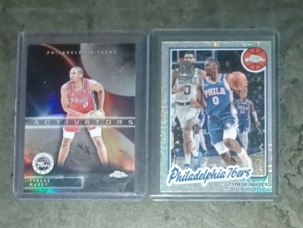 Cartoline: Tyrese Maxey NBA cards lot – Nuovo (secondo la descrizione) da Vallorbe venduto da ant_75wx 1