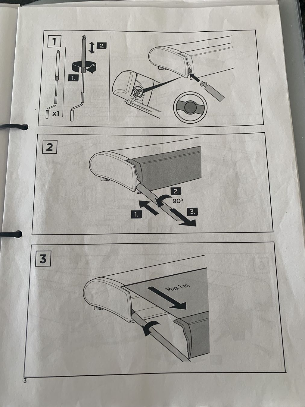 Thule Tende da sole: THULE Dachmarkise zu Caravan und Campingbus – Usato da Murten venduto da Pegrila 5