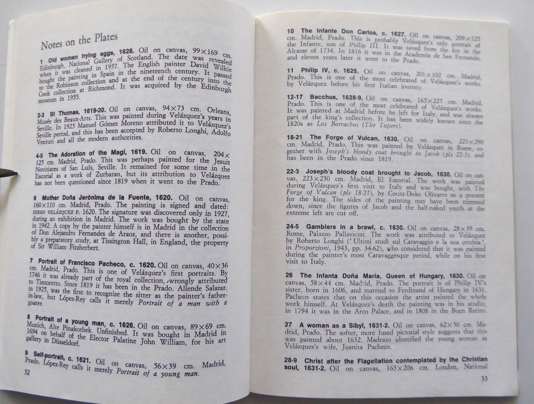 Libri: Büchlein Velazquez mit 80 Farbbildern. Text in englisch – Usato da Aesch BL venduto da Kauri1 1