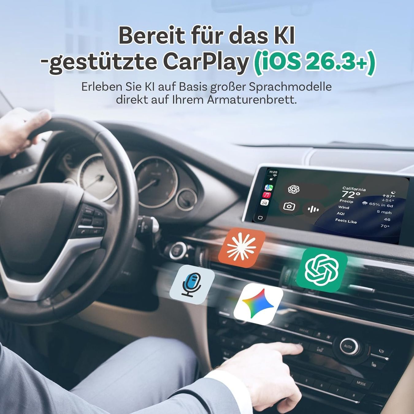 Unità & Adattatore: Wireless CarPlay Android Auto Adapter – Nuovo e nell'imballaggio originale da Suhr venduto da SchnapperCH 7
