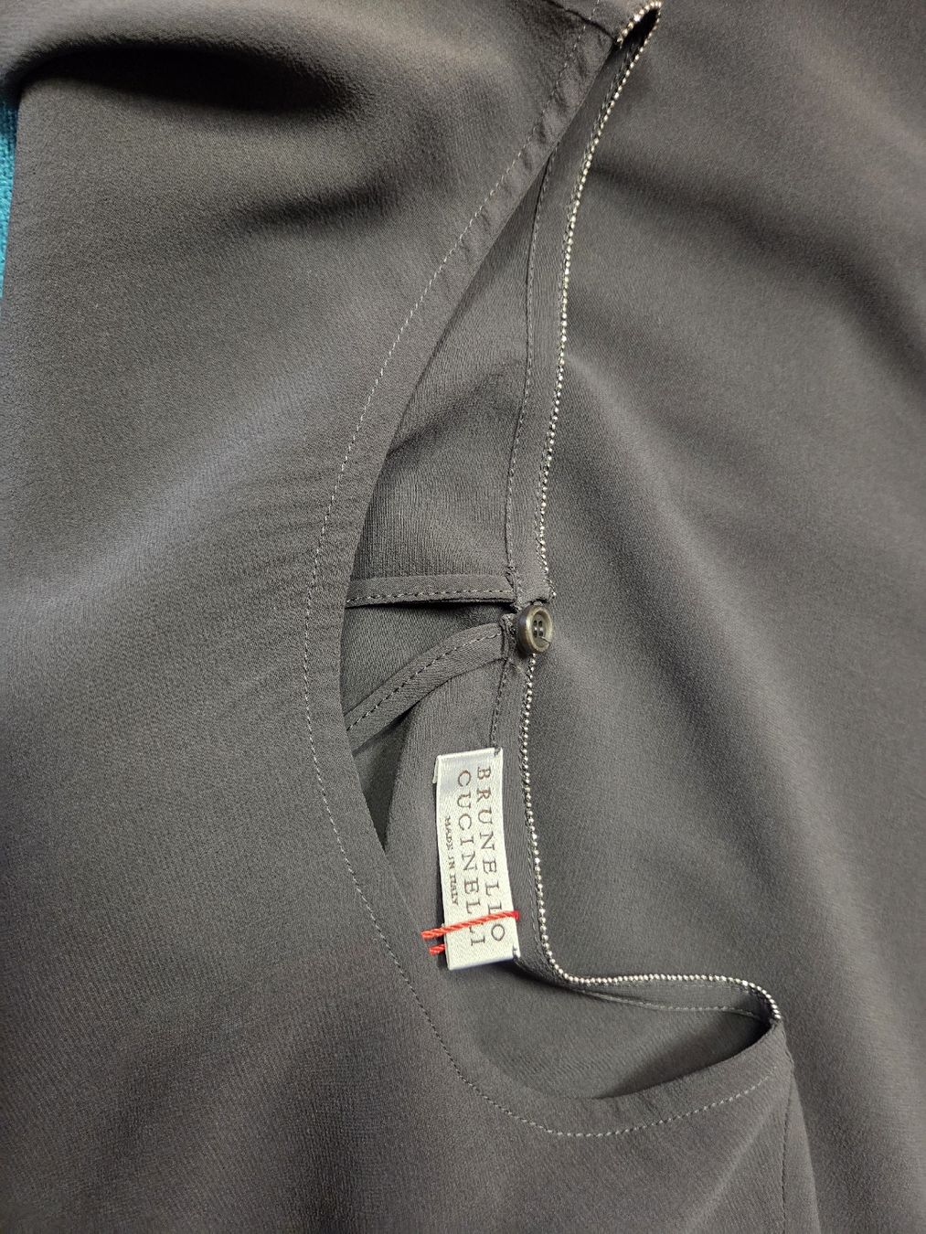 Brunello Cucinelli Vestiti: Brunello Cucinelli Seiden Kleid – Usato da Zürich venduto da finesse.shop 6