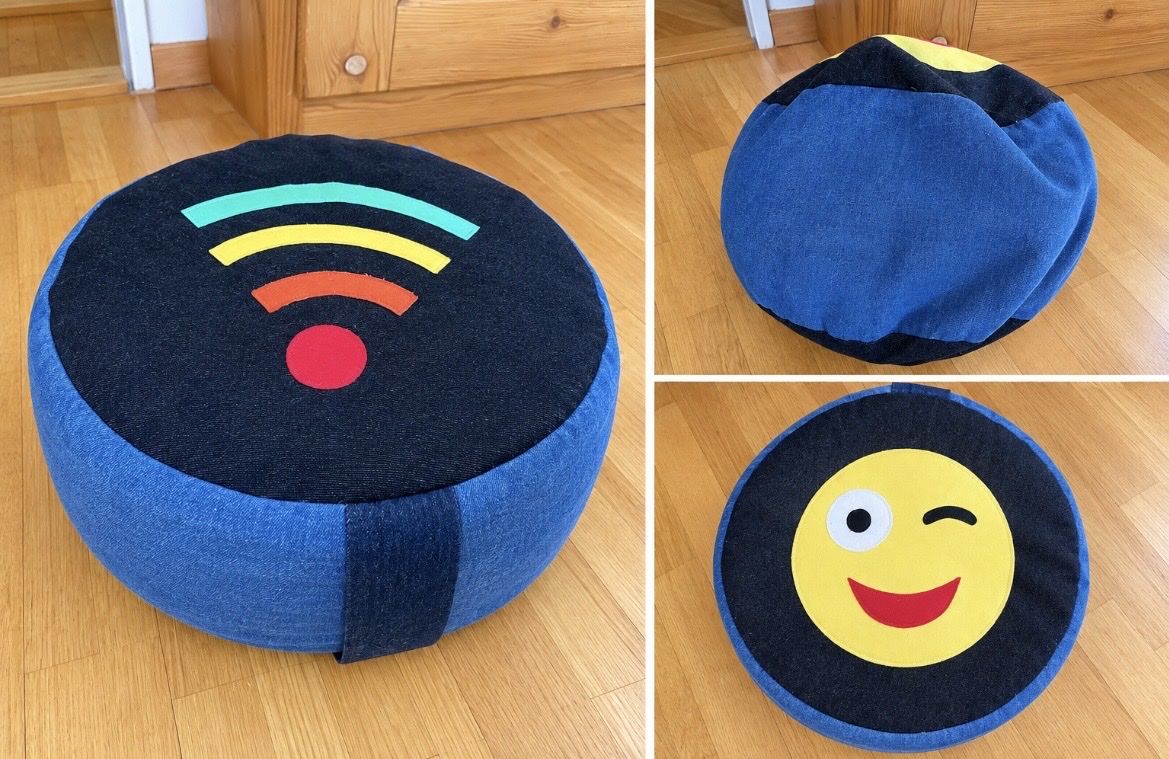 Cuscini: Kindersitzsack – Nuovo (secondo la descrizione) da Riehen venduto da debbiadina