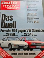 AMS 16/81 Datsun Patrol Opel Senator 2.5 924 VW Scirocco xa