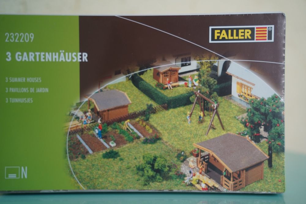 3 Gartenhäuser Spur n, Faller 232209 in OVP | Kaufen auf Ricardo