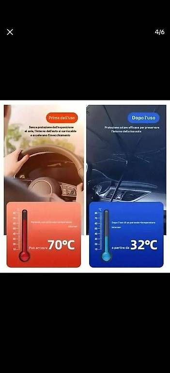 Ombrelloni: Ombrello parasole auto – Usato da Contone venduto da AnnaShop26 1