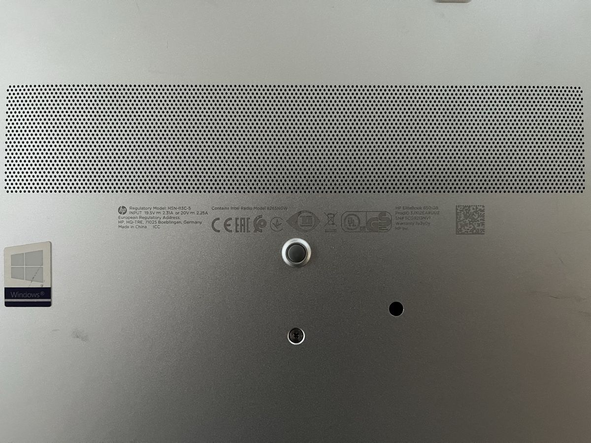 Hewlett Packard Notebooks: HP Elitebook 850 G5  – Gebraucht aus Muttenz von joe_6f89 3