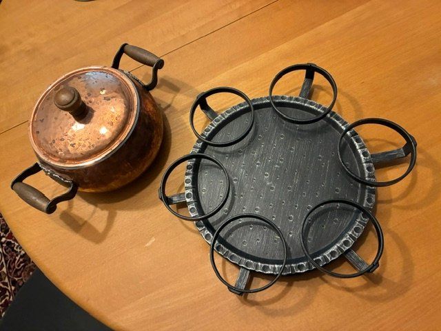 Set di piatti: Fondue Chinoise Set Hochwertig – Usato da Volketswil venduto da Schnieke