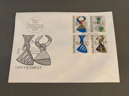 FDC Liechtenstein 1966 Vaduz Ausgabetag Erster Tag Brief