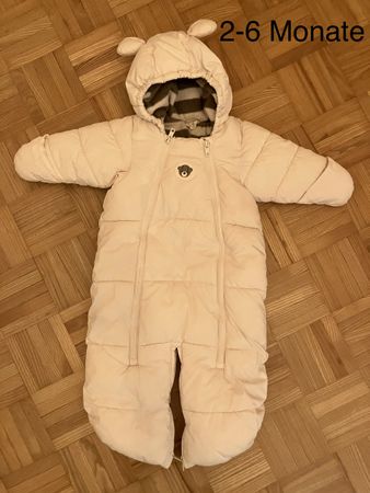 Baby Schneeanzug / Winteranzug 2-6 Monate