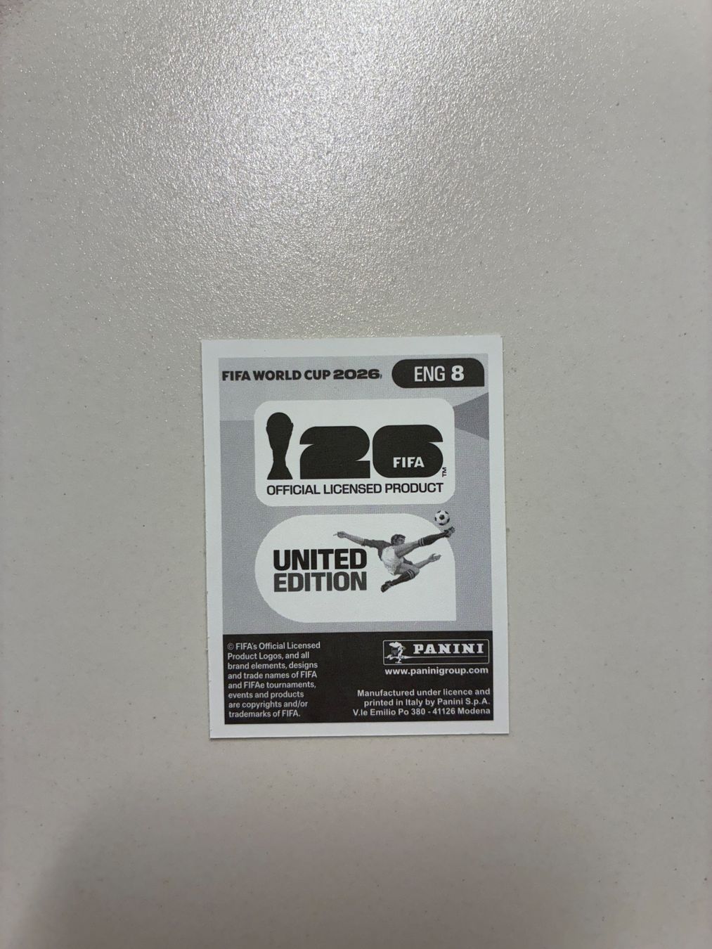 Panini Carte collezionabili: Panini WM 2026 Mexiko Sticker - ENG8 – Nuovo (secondo la descrizione) da Basel venduto da yac_h5js 1