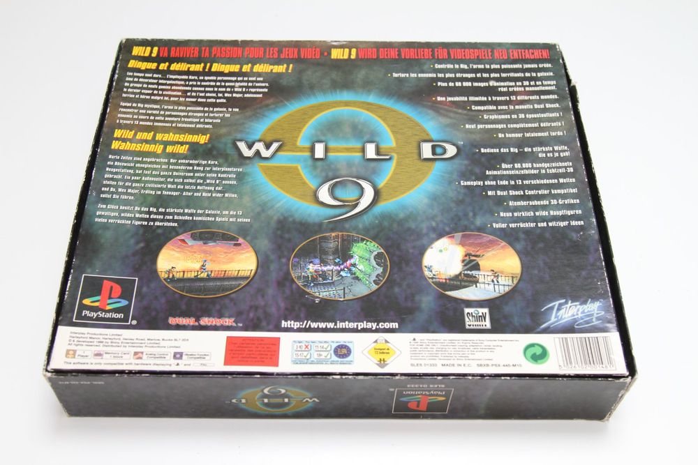 Wild 9 für PS1 limitierte Edition mit T-Shirt | Kaufen auf Ricardo