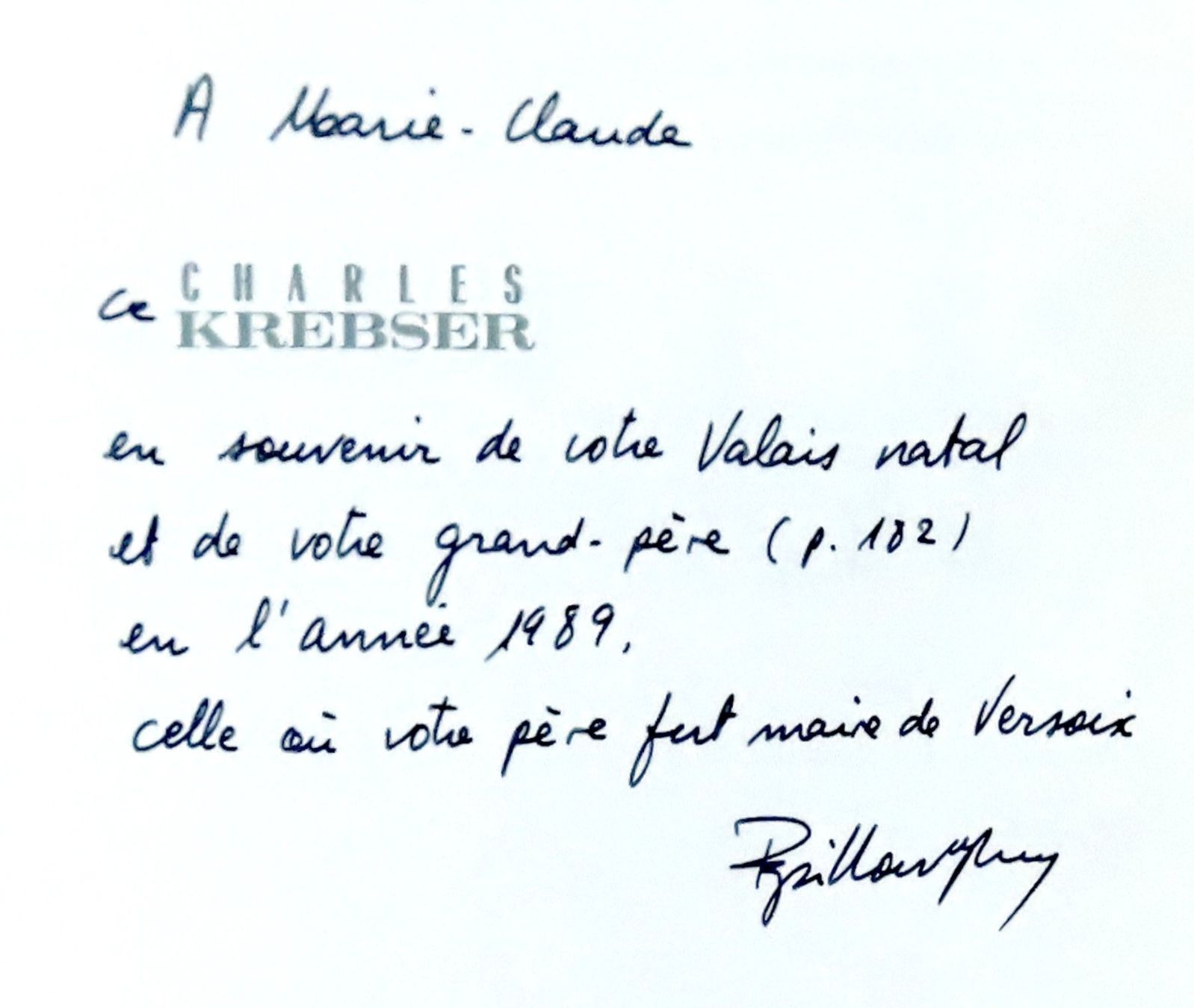 Libri: Charles Krebser – Usato da Le Locle venduto da LibrairieLaBergerie 1