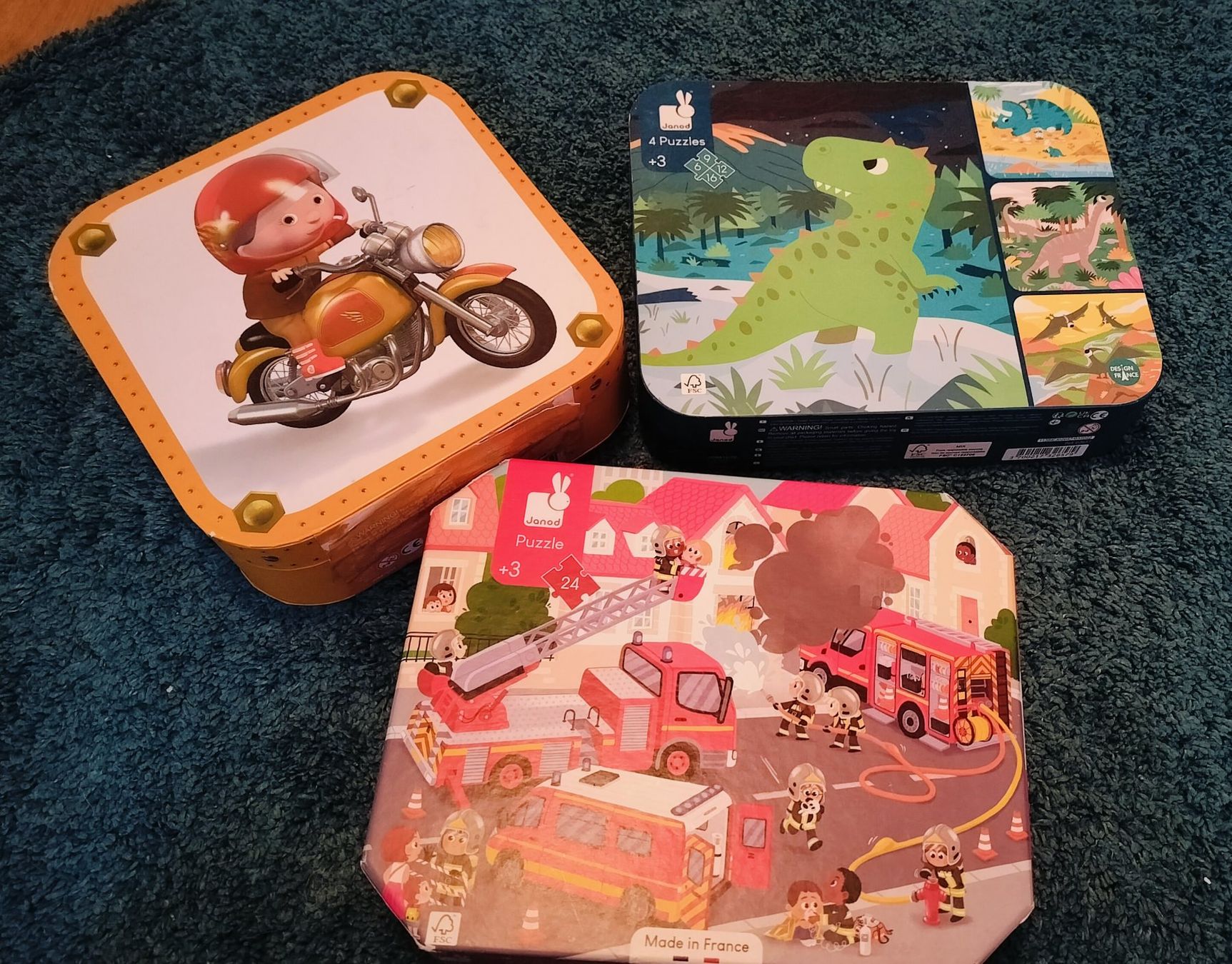 Janod Puzzles: 3 puzzles Janod – Gebraucht aus Crans VS von cht_9s2k