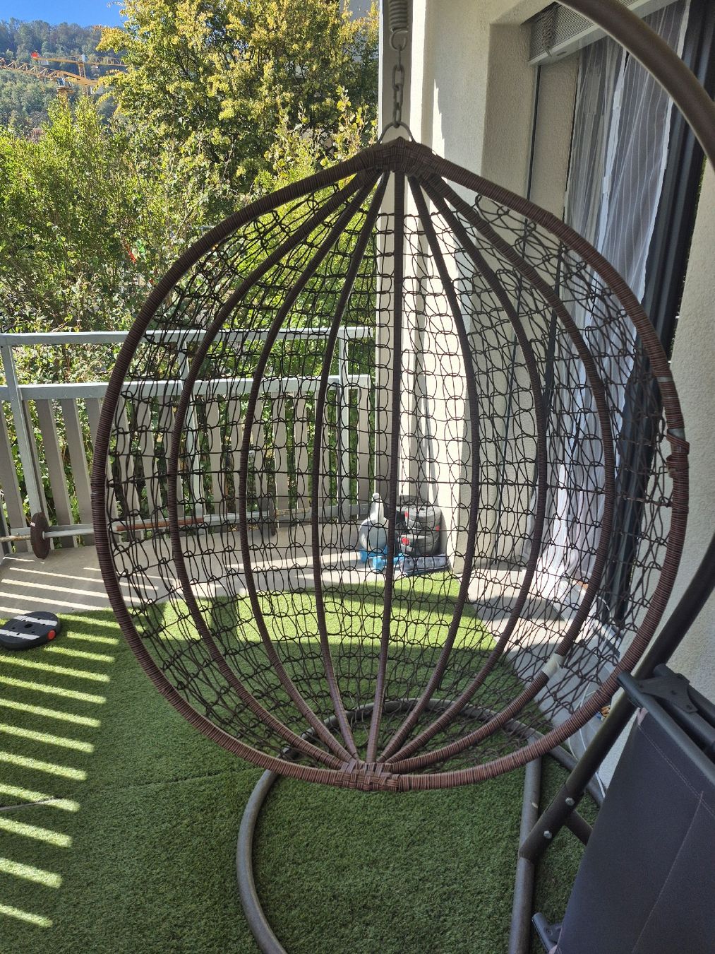 Gartenhängesitze: Schöner  Hängesessel für Balkon oder Terrasse – Gebraucht aus Birr von Zin-zi_lator12