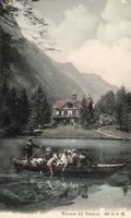 Blausee   BE  mit Pension  -  Bootsfahrt      ca.  1 9 1 7