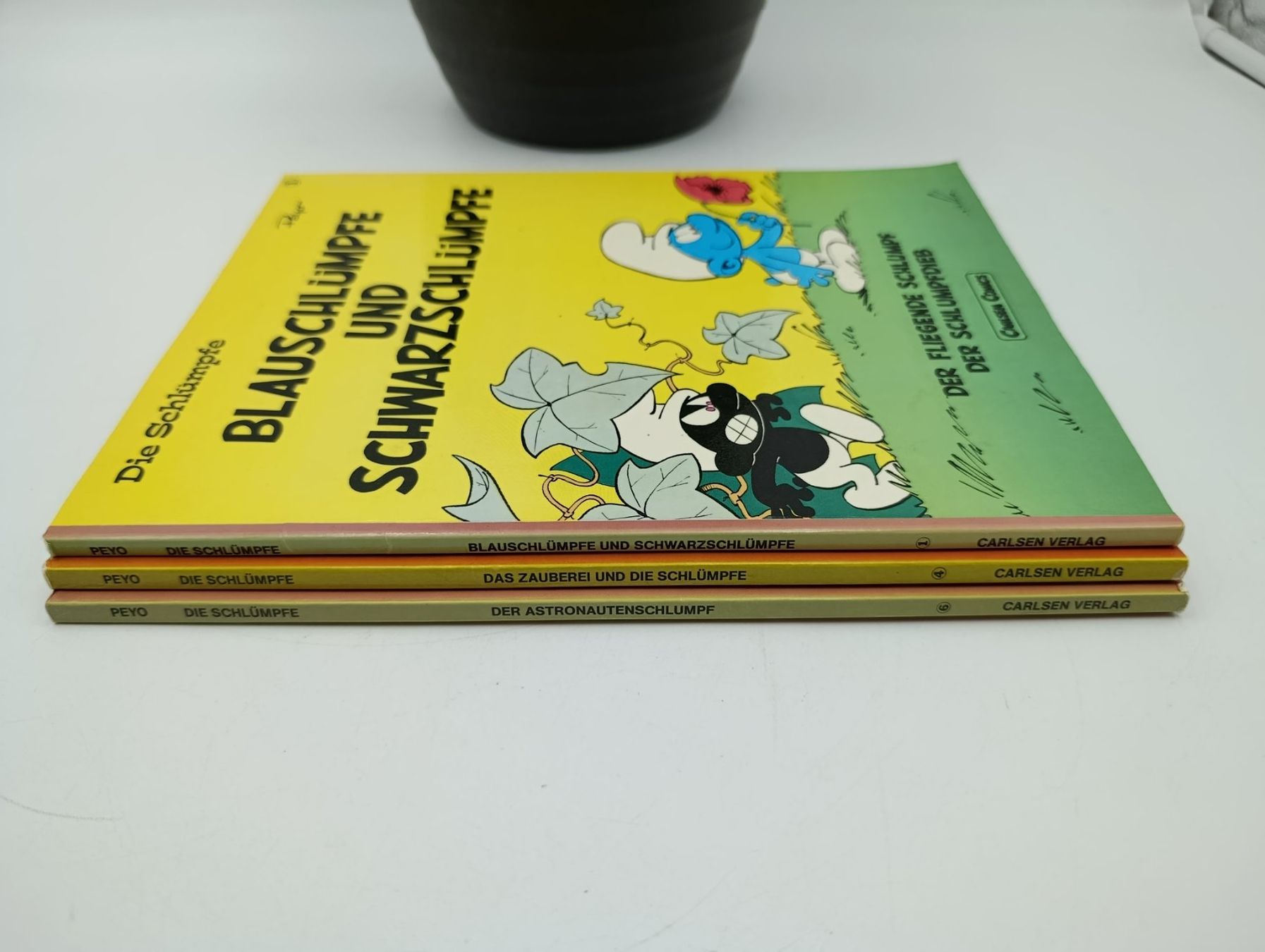 Fumetti: 3 Schlümpfe Peyo Comics Carlsen Verlag 1981 – Usato da Wil SG venduto da Donaldus 2