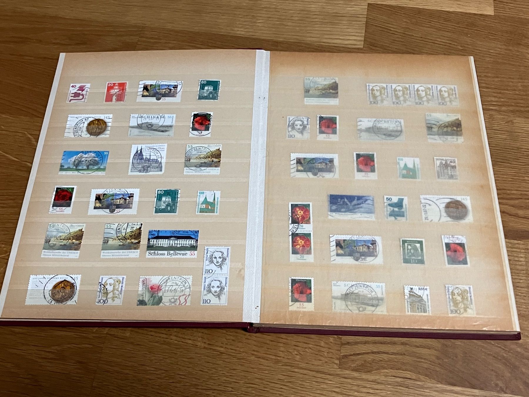 Album: Deutschland Briefmarken Album – Usato da Riehen venduto da vernizi