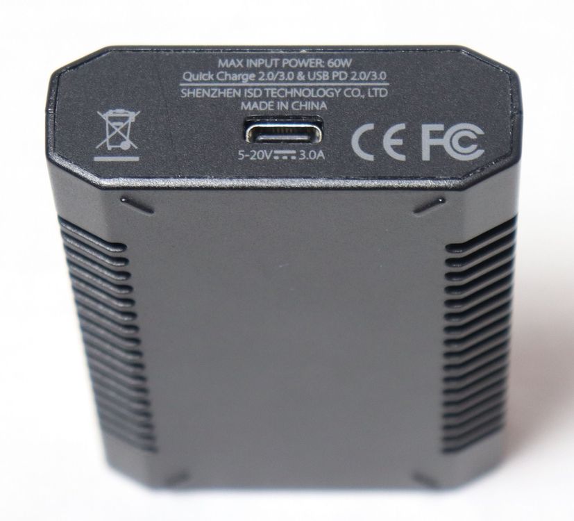 Cargador ISDT PD60, 60 W, 6 A 1-4S Lipo/Life/Lilon, 1-12S - YUNIQUE