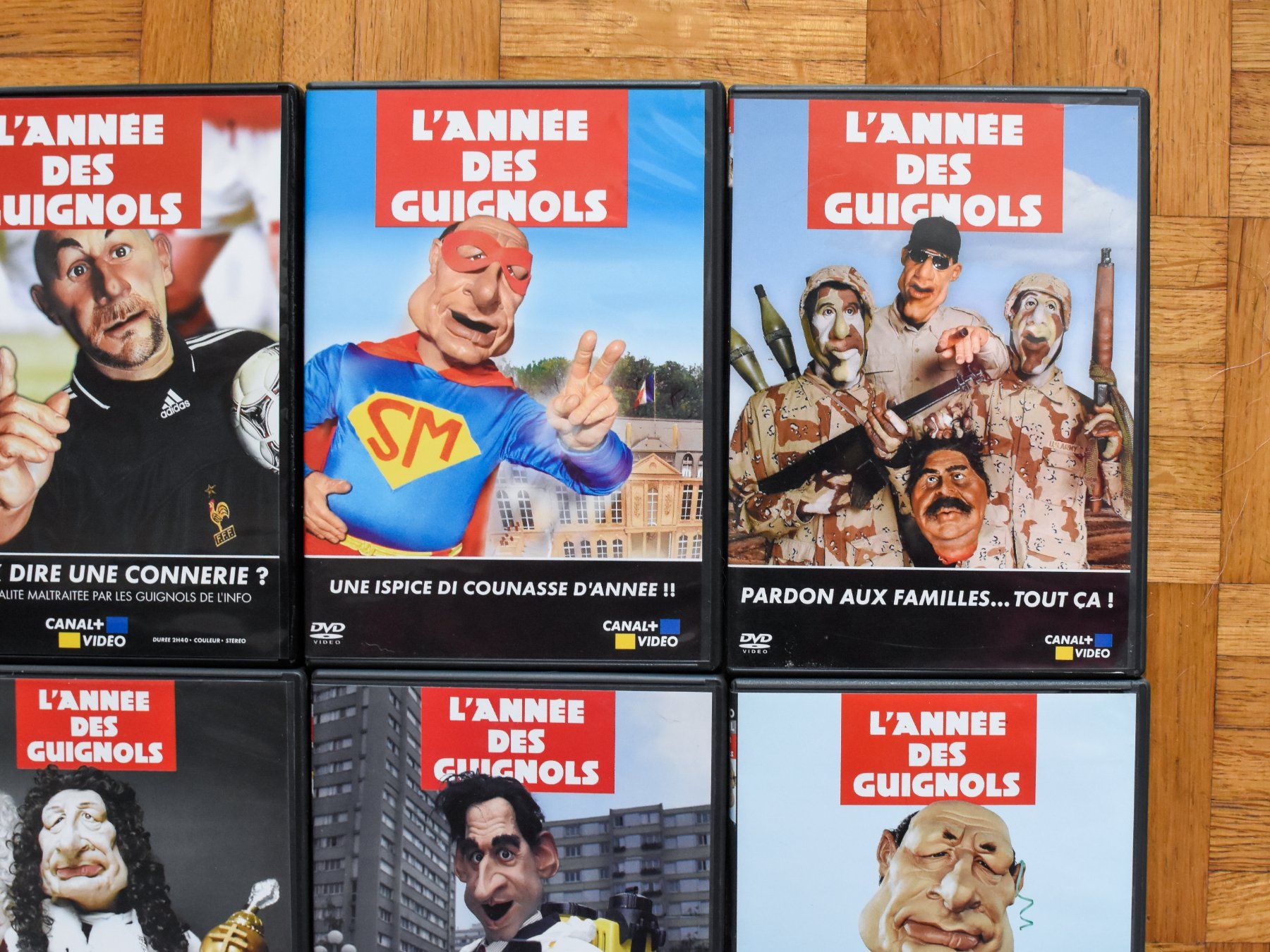 Tutti i DVDs: Les Guignols - Collection DVD – Usato da Belmont-sur-Yverdon venduto da bichet02 2