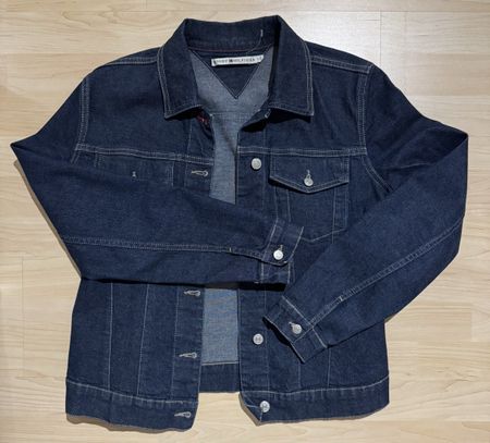 Jeansjacke Tommy Hilfiger dunkelblau Grösse L