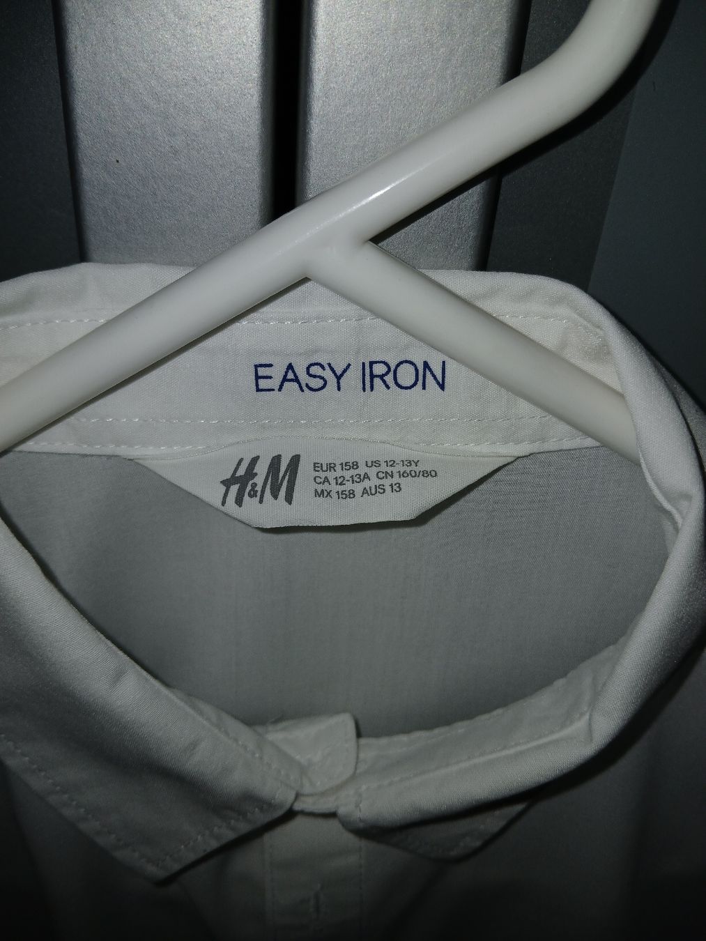 H&M Camicie, T-shirt & Polo: Hemd weiss 158 – Usato da recherswil venduto da papamoll71 1