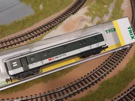 Minitrix "SBB-Packwagen", 4-achsig, Spur N,13363, Epoche IV