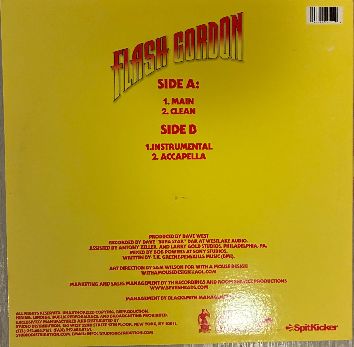 Schallplatten: TALIB KWELI - Flash Gordon Maxi Lp 2004 – Gebraucht aus Mühlethal von superfast78 1