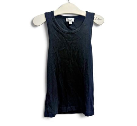 COS tanktop schwarz S