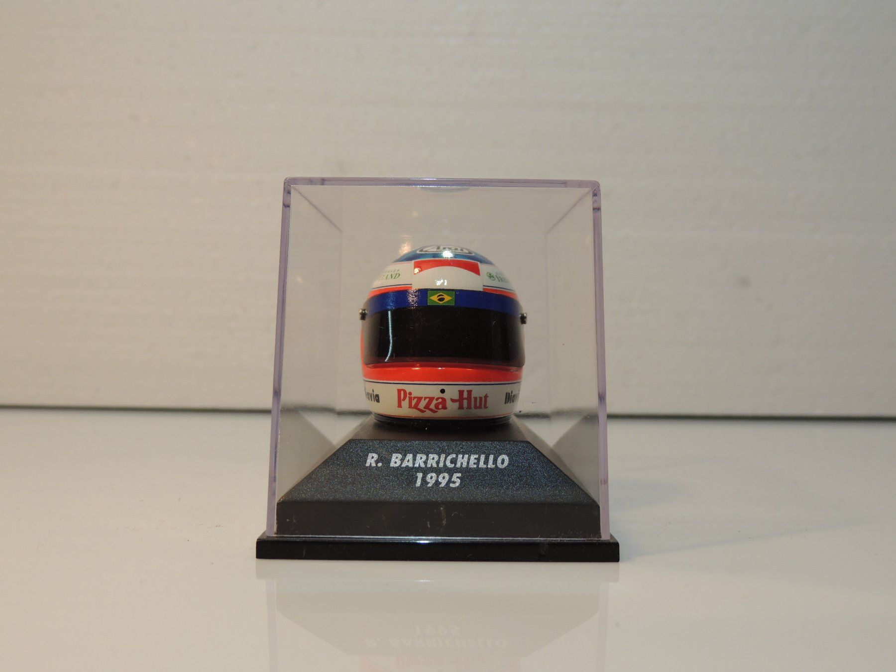 Minichamps Modellini d'auto: Minichamps Helm 1:8 R.Barrichello 1995 – Nuovo e nell'imballaggio originale da Corminboeuf venduto da corbay