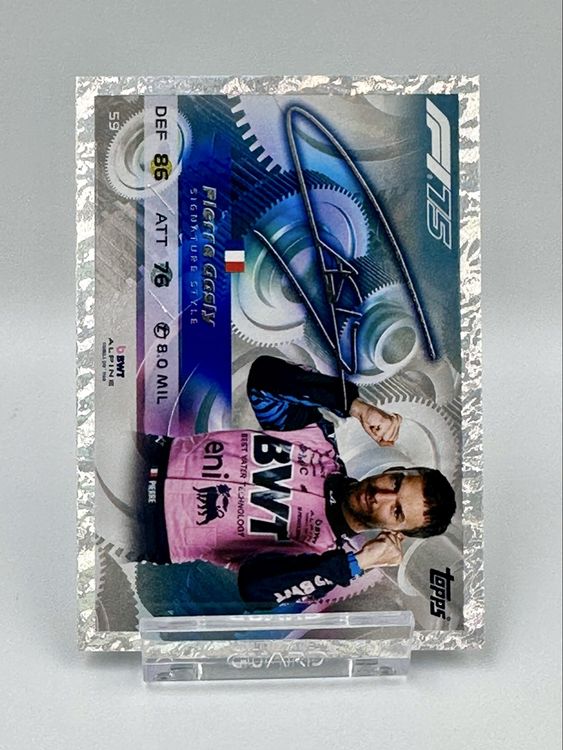 Topps F1 Turbo Attax 2025 – Pierre Gasly, Signature Style! (Neu (gemäss ...