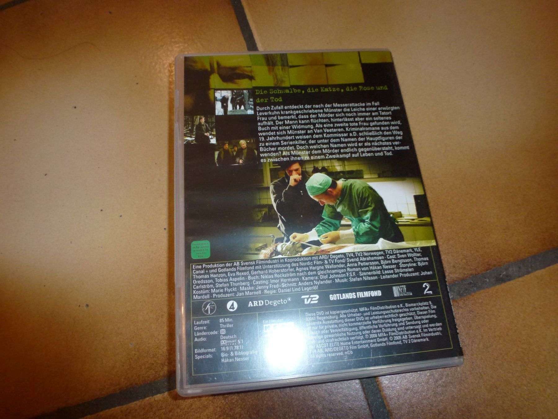 Tutti i DVDs: Die Schwalbe, die Katze, die Rose Tod – Usato da Olten venduto da Disc-Verkauf 2
