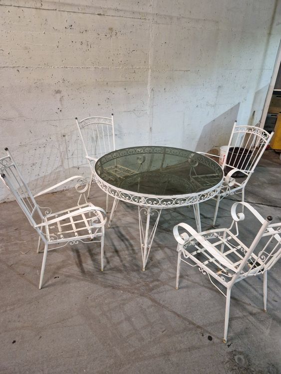 Antike Gartenmöbel aus Eisen Vintage Kaufen auf Ricardo