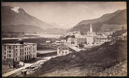 Fotografie Samedan, Hotel Engadinerhof m