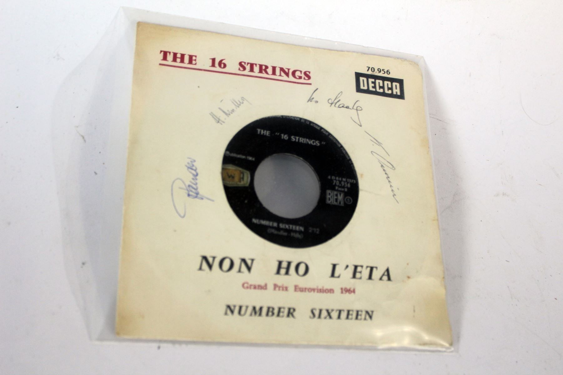 CD: THE 16 STRINGS: Non Ho L'eta / Number.. – Usato da Bern venduto da vinyl-heaven 3
