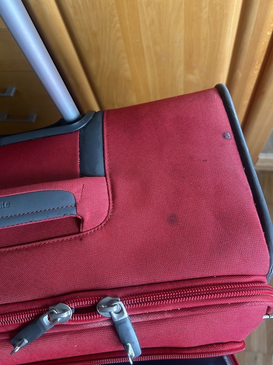 Samsonite Valigie: Samsonite Koffer himbeerrot – Usato da Zürich venduto da Orangegirl 4