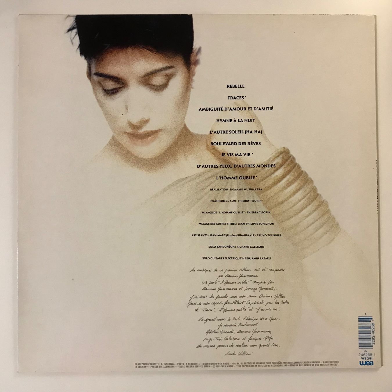Schallplatten: Linda William' - Traces – Gebraucht aus Aesch BL von BlueMusicRecords 1