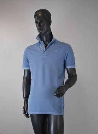 G-Star Herren Poloshirt Pipan Polo /Slim fit/ hellblau/Gr.S