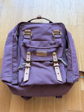 Doughnut Macaroon Eco Range backpack - plum