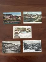 5 Ansichtskarten Schweiz von Baden AG