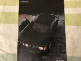 Saab 900 Verkaufsprospekt 1983