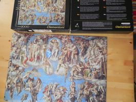 Clementoni Puzzle - Michelangelo - 1000 Teile, komplett