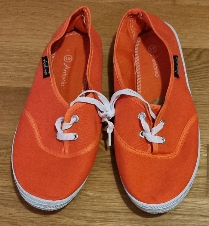 Herrenschuhe: Antonioschuhe: Blau oder Orange: Große 39,40 oder 41 – Neu und originalverpackt aus Liebefeld von DekoBrokland 1