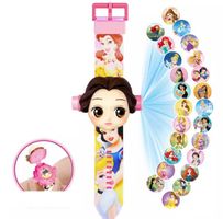 Kinder Projektor & Armbanduhr - Disney - Belle