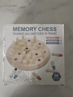 Memory Chess Lernspiel aus Holz ab 36 Monaten neuwertig