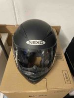 Nexo Motorradhelm Klapphelm schwarz Grösse XS neuwertig